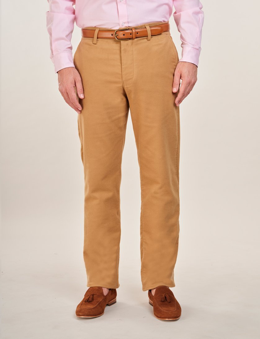 Sondrio - Navy Moleskin Trouser | SPIER & MACKAY