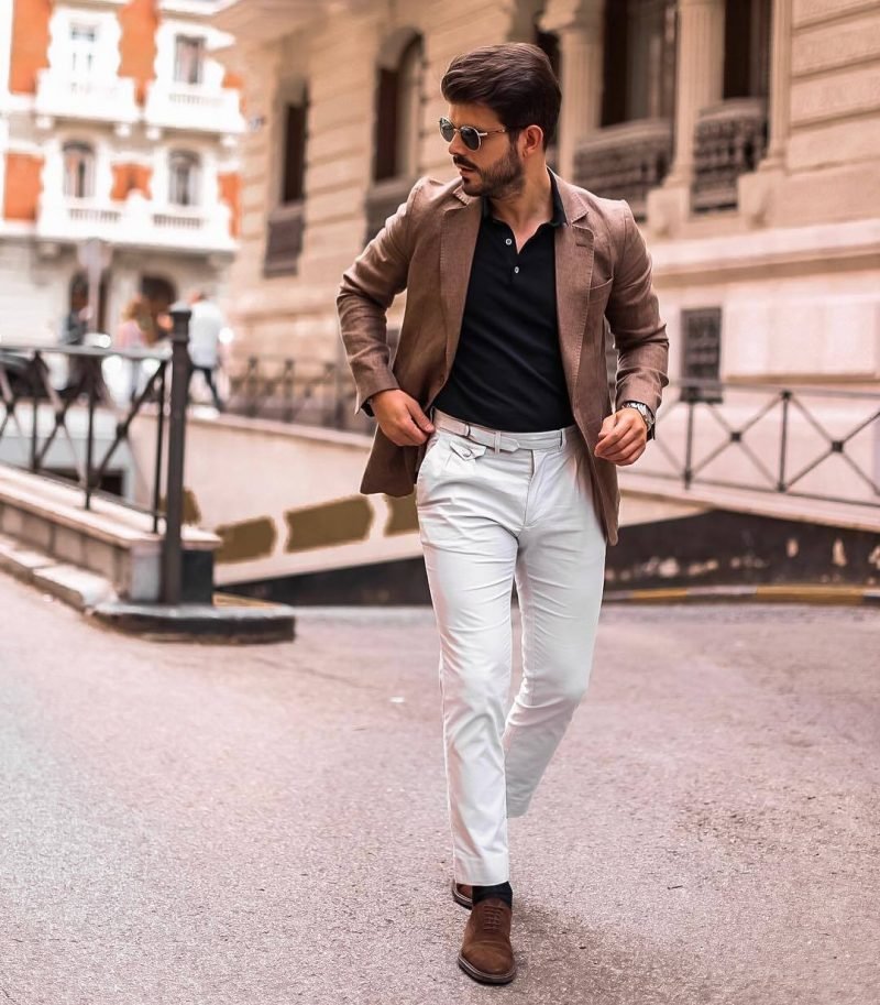 Casual Suit Outfits for Men - Stephi LaReine