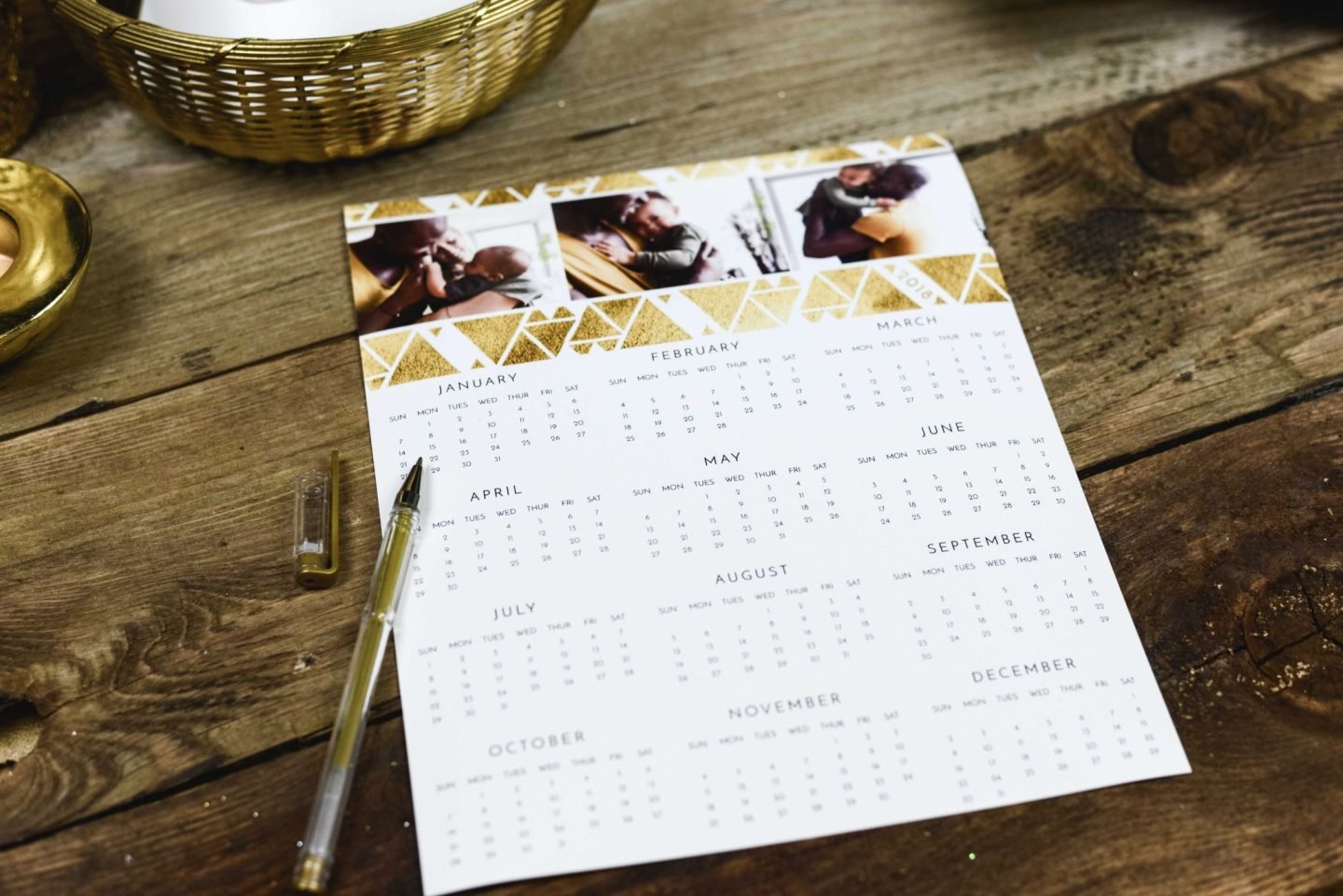 Slim and Stylish: Designing Your Calendar