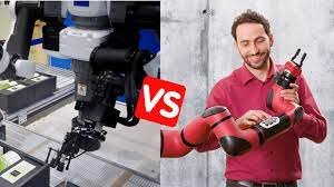 What are the advantages of cobots compared with industrial robots?