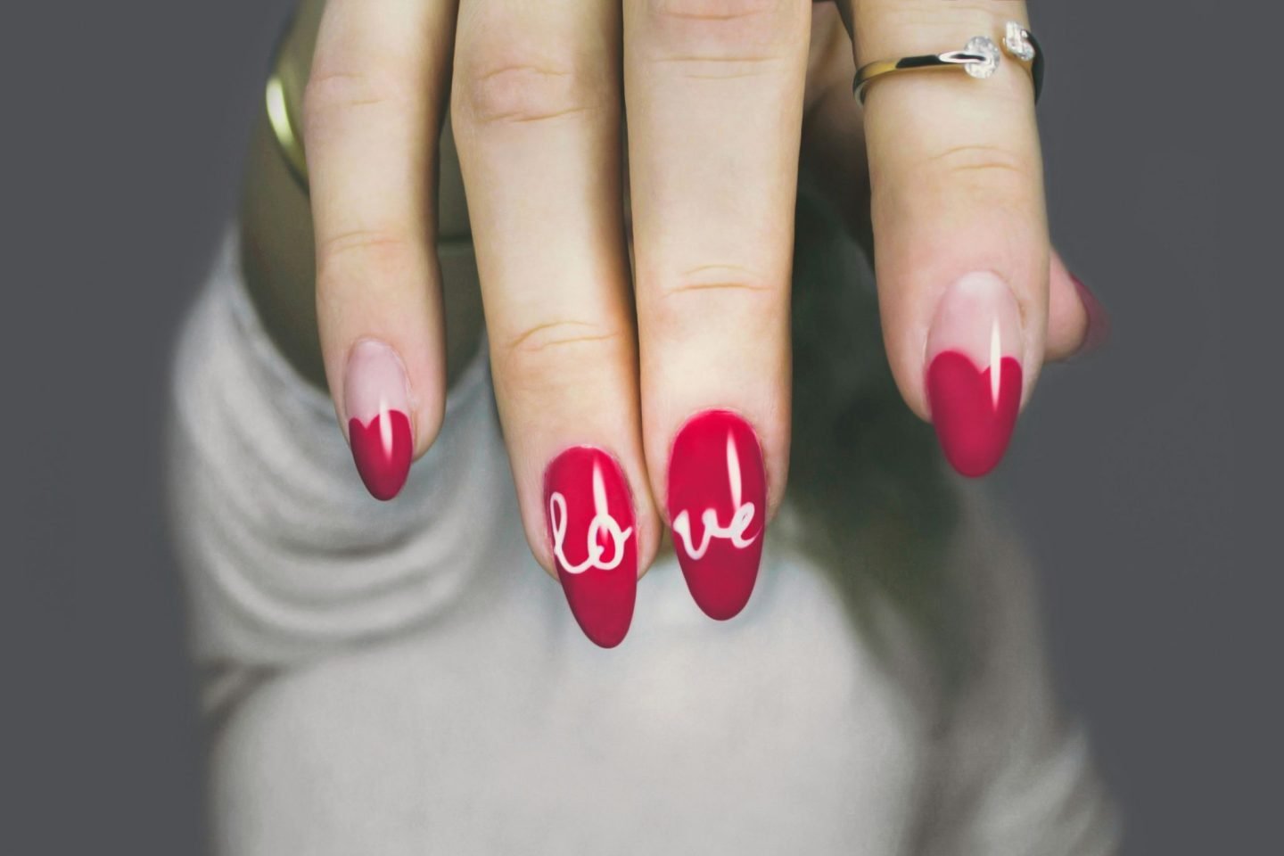 nail art for valentines day