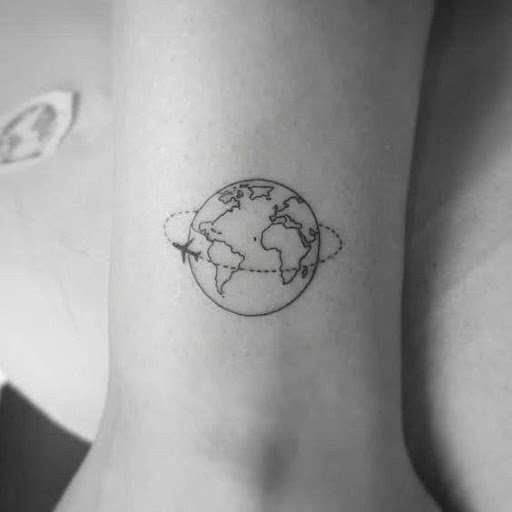 globe tattoo