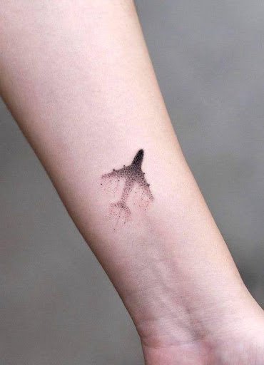 Airplane Tattoo