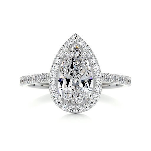 Unique and Stunningly Designed Pear shape Engagement Rings