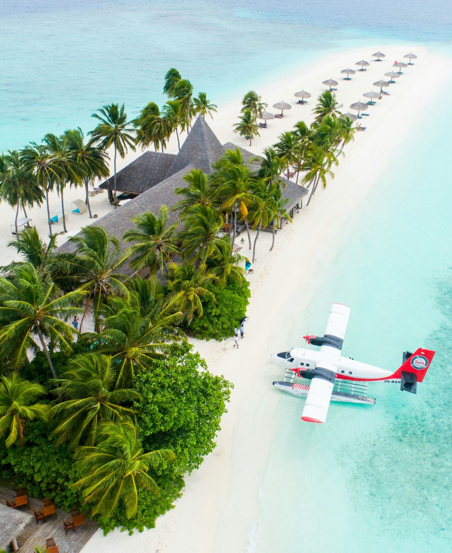 seaplane in maldives