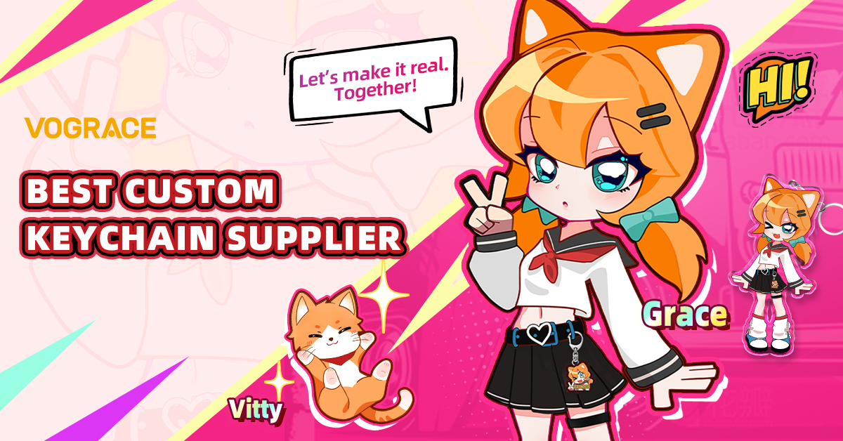 Premium Vograce Acrylic Custom Standees – Crafted for Creators Worldwide